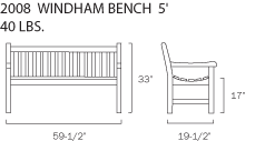 Winham Bench 5'