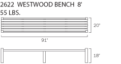 Westwood Bench Diagram