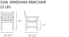 3506 Windham Armchair