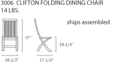 Clifton Folding Chair