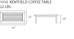 1010 Kentfield Coffee Table