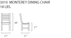 Monterey Dining Chair
